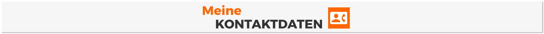 Meine KONTAKTDATEN