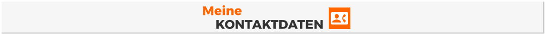 Meine KONTAKTDATEN